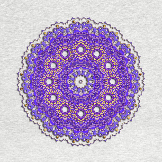 Mandala Geometry Fractal Sacred Yoga Art Mantra Good Vibe by twizzler3b